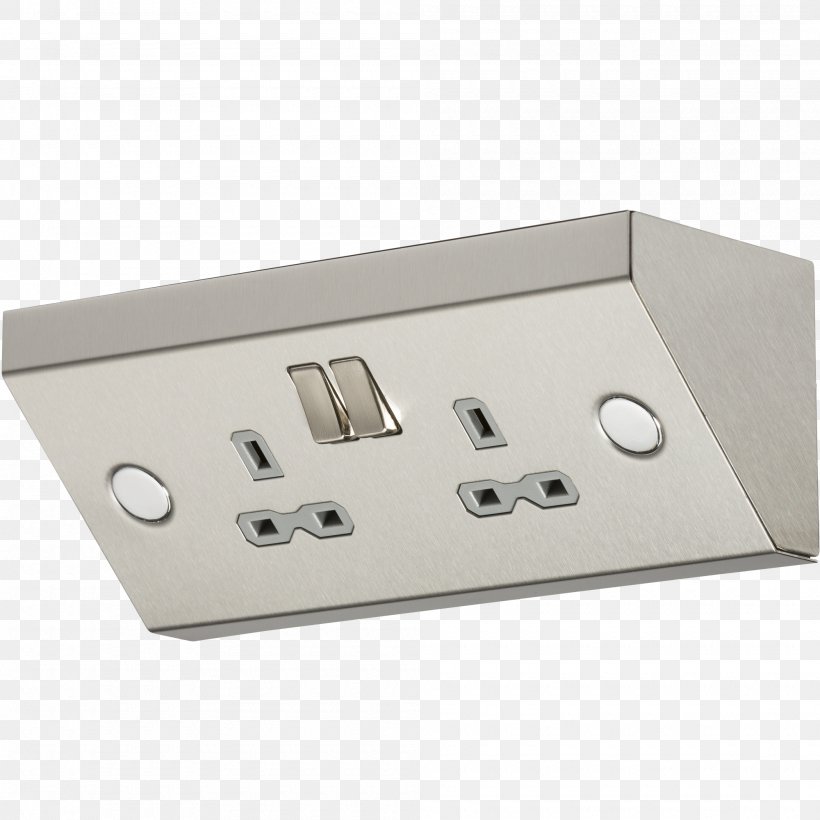 Battery Charger AC Power Plugs And Sockets Network Socket Electrical Switches Electrical Wires & Cable, PNG, 2000x2000px, Battery Charger, Ac Power Plugs And Sockets, Brushed Metal, Countertop, Electrical Switches Download Free