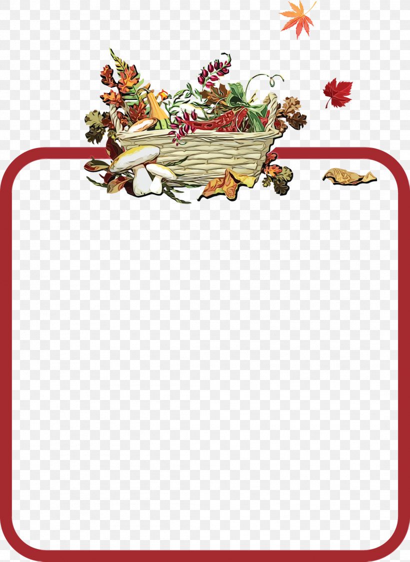 Floral Design, PNG, 2188x3000px, Thanksgiving Frame, Autumn Frame, Character, Christmas Day, Christmas Decoration Download Free