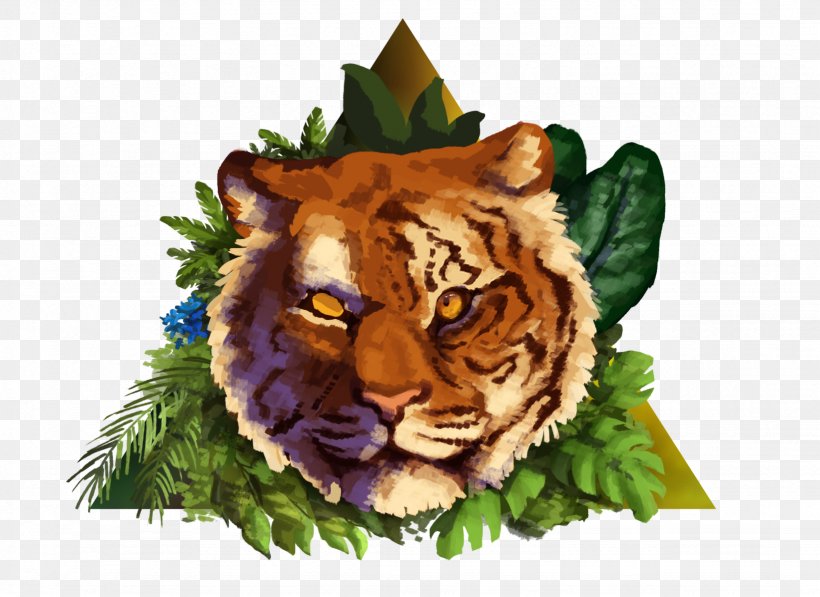Tiger Big Cat Whiskers Wildlife, PNG, 1641x1196px, Tiger, Big Cat, Big Cats, Carnivoran, Cat Download Free
