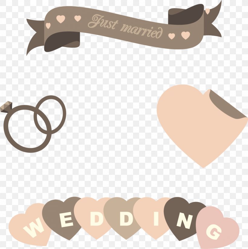 Wedding Invitation Paper Ribbon, PNG, 1088x1097px, Wedding, Beige, Brand, Brown, Clip Art Download Free