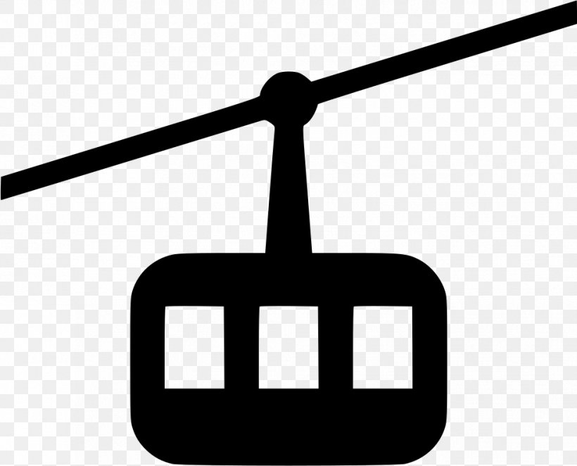 Gondola Lift Aerial Tramway The Noun Project Ski Lift, PNG, 981x792px, Gondola Lift, Aerial Tramway, Area, Black And White, Brand Download Free