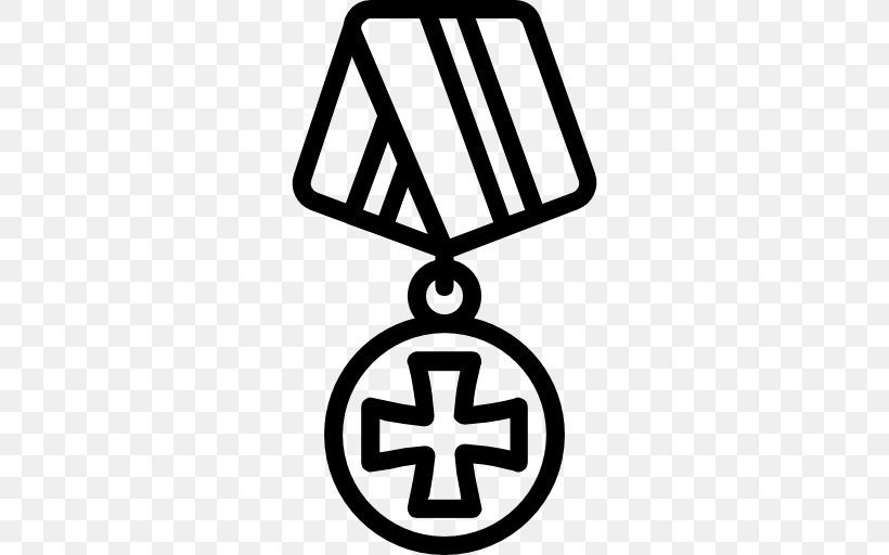 Medal Badge Clip Art, PNG, 512x512px, Medal, Area, Award, Badge, Black And White Download Free