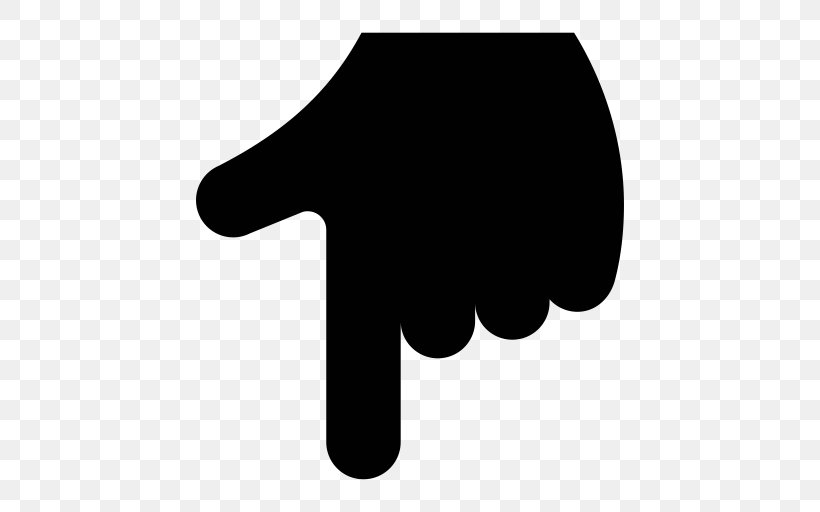 Index Finger Thumb Point, PNG, 512x512px, Finger, Black, Black And White, Hand, Index Finger Download Free