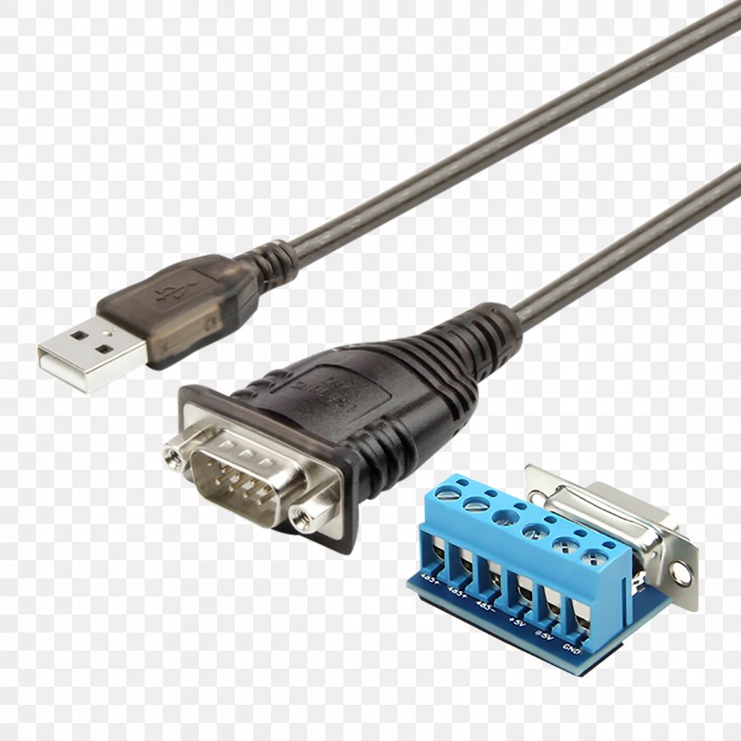 RS-422 USB RS-485 Adapter RS-232, PNG, 1200x1200px, Usb, Adapter, Cable, Computer Port, Data Transfer Cable Download Free