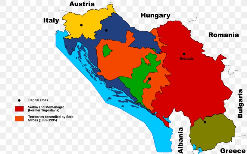 Yugoslav Wars Serbia Socialist Federal Republic Of Yugoslavia Krajina Breakup Of Yugoslavia, PNG, 1200x748px, Yugoslav Wars, Area, Breakup Of Yugoslavia, Diagram, Ecoregion Download Free