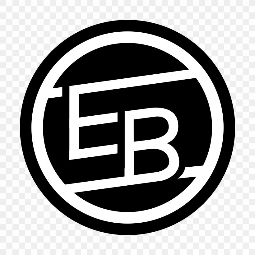 Logo Eiðis Bóltfelag EB/Streymur Vector Graphics, PNG, 2400x2400px, Logo, Area, Black And White, Brand, Cdr Download Free