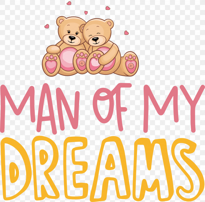 Man Of Dreams Valentines Day Valentines Day Quote, PNG, 3000x2953px, Valentines Day, Bears, Geometry, Happiness, Line Download Free