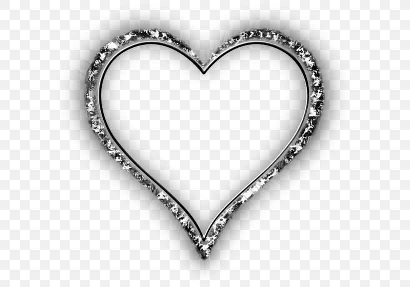 Picture Frames Sticker Clip Art, PNG, 600x574px, Picture Frames, Black And White, Body Jewelry, Diamond, Heart Download Free