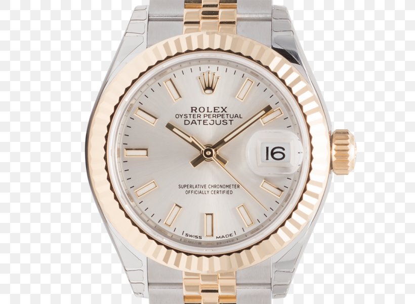 Rolex Datejust Rolex Submariner Silver Watch, PNG, 600x600px, Rolex Datejust, Beige, Bracelet, Brand, Colored Gold Download Free
