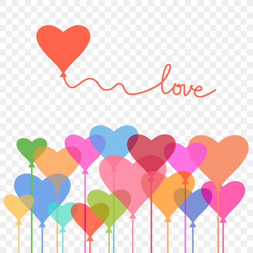 Heart Pink Line Love Balloon, PNG, 1000x1000px, Heart, Balloon, Line, Love, Pink Download Free