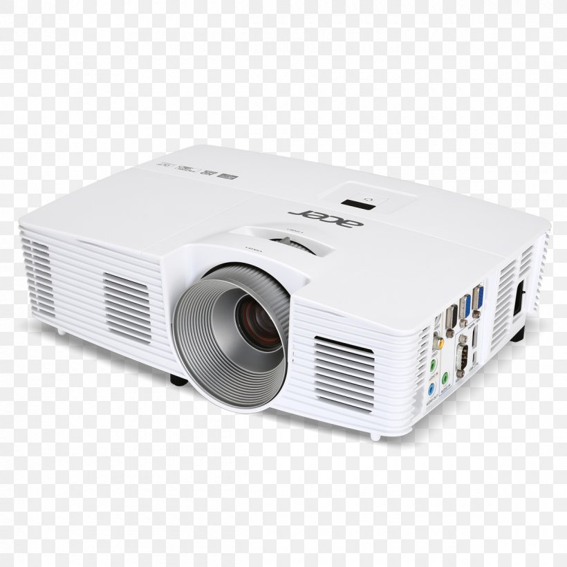 Multimedia Projectors Acer Home H5380BD Digital Light Processing 720p, PNG, 1200x1200px, Multimedia Projectors, Cinema, Contrast, Digital Light Processing, Electronic Device Download Free