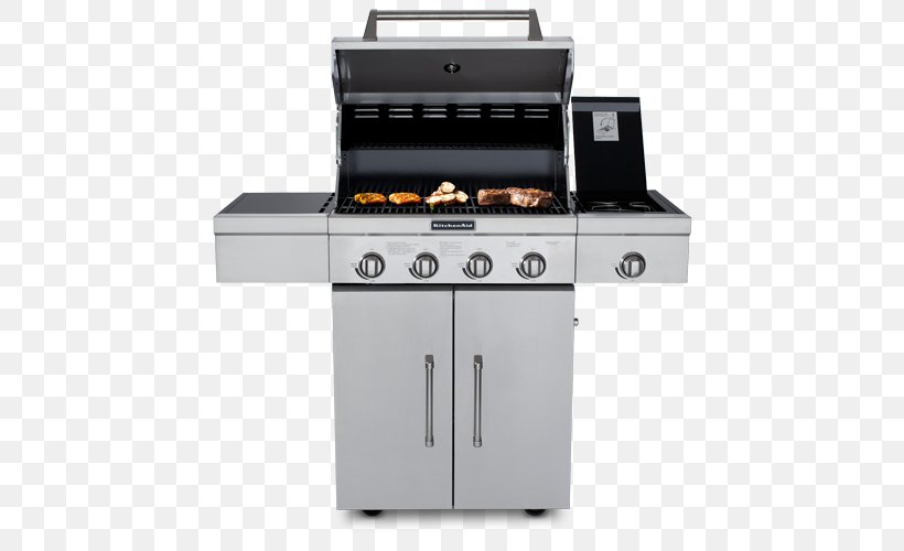 Barbecue KitchenAid 720-0745B Home Appliance KitchenAid 720-0891, PNG, 700x500px, Barbecue, Cooking Ranges, Gas, Home Appliance, Kitchen Download Free