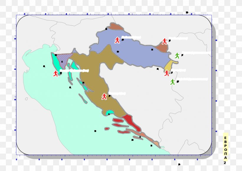 Croatia Vector Map, PNG, 1280x905px, Croatia, Area, Balkans, Map, Royaltyfree Download Free