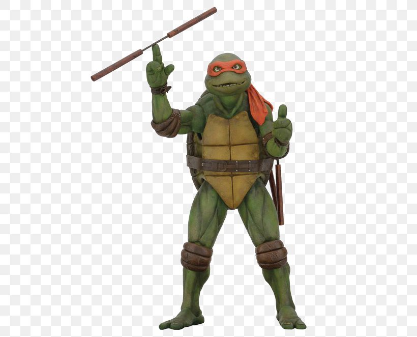 Turtle Cartoon, PNG, 475x662px, Michaelangelo, Action Figure, Figurine, Film, Mezco Download Free