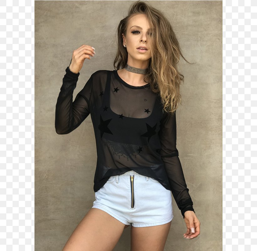 Blouse T-shirt Sleeve Dress Décolletage, PNG, 660x800px, Blouse, Boilersuit, Brown Hair, Clothing, Crop Top Download Free