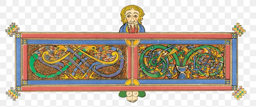 Book Of Kells Celtic And Anglo-Saxon Art And Ornament Celtic Art Gospel Of Luke, PNG, 1024x429px, Book Of Kells, Anglosaxon Art, Anglosaxons, Art, Book Download Free
