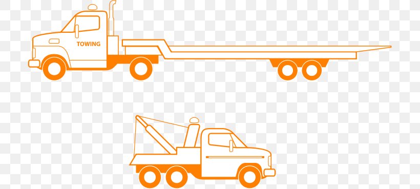 Car Tow Truck Semi-trailer Truck Flatbed Truck, PNG, 711x369px, Car, Area, Brand, Commercial Vehicle, Diagram Download Free