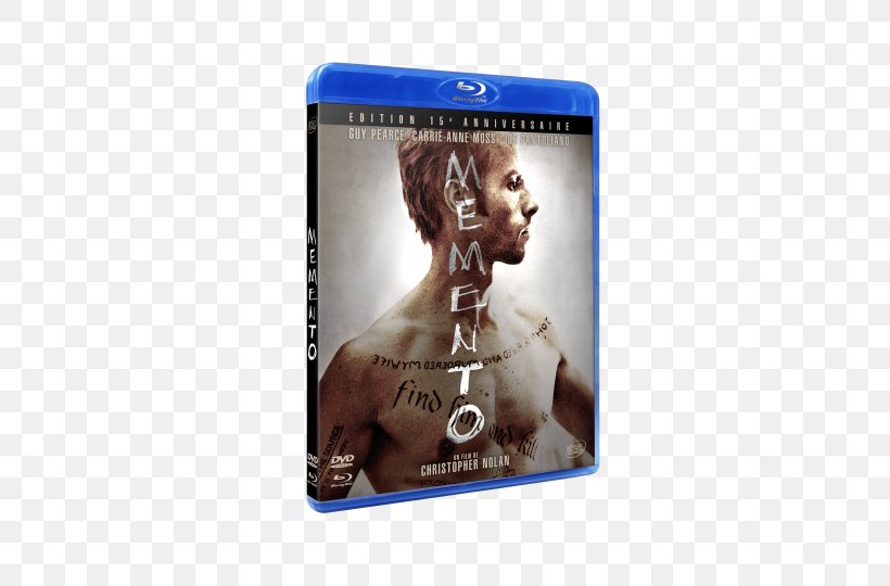 DVD Memento Films Distribution Blu-ray Disc A.d.a.v Subtitle, PNG, 464x540px, Dvd, Actor, Bluray Disc, Carrieanne Moss, Christopher Nolan Download Free
