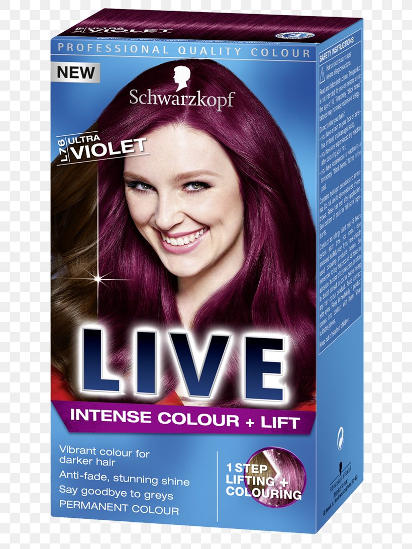 Hair Coloring Violet Schwarzkopf Hair Care, PNG, 665x1091px, Hair Coloring, Blond, Blue, Brown Hair, Color Download Free