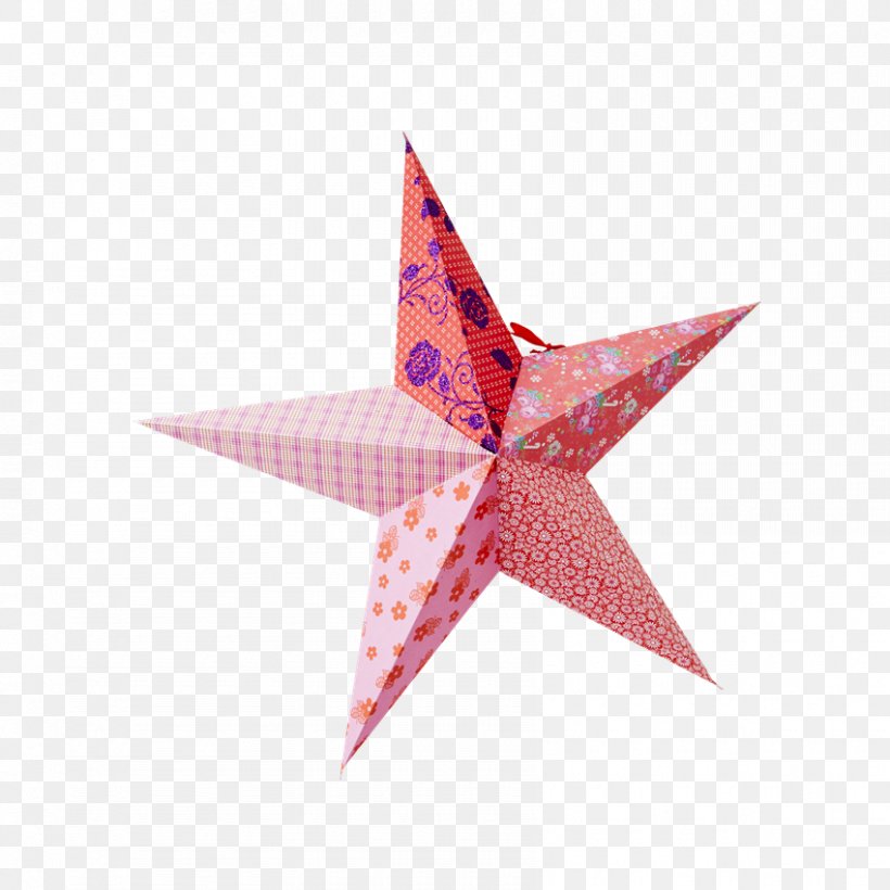Origami Paper Star STX GLB.1800 UTIL. GR EUR, PNG, 850x850px, Paper, Art Paper, Origami, Origami Paper, Pink Download Free