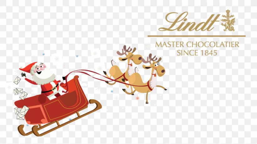 Reindeer Lindt Fruit Sensation Orange Pink Grapefruit 150g Santa Claus Chocolate Christmas Ornament, PNG, 900x506px, Reindeer, Brand, Chocolate, Christmas, Christmas Decoration Download Free