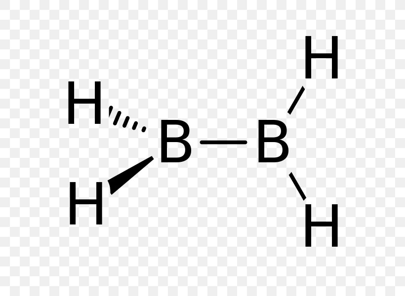 Diborane(4) Lewis Structure Inorganic Chemistry Molecule, PNG, 579x600px, Diborane, Area, Atom, Black, Black And White Download Free