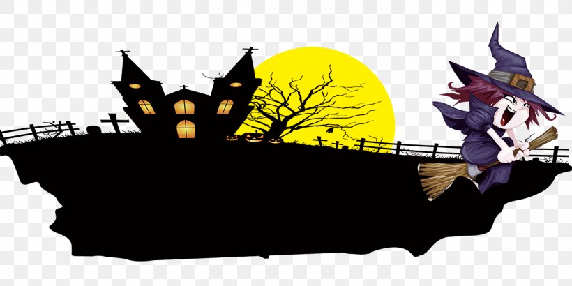 Halloween Computer File, PNG, 1400x700px, Halloween, Brand, Haunted House, Horror, House Download Free