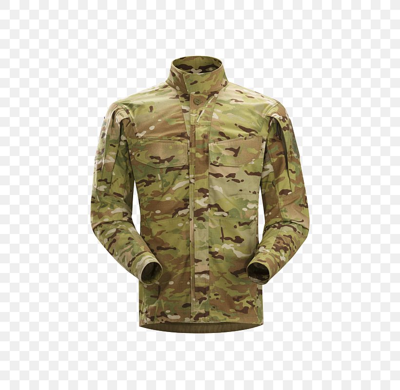 T-shirt Arc'teryx MultiCam Jacket, PNG, 800x800px, Tshirt, Army Combat Shirt, Army Combat Uniform, Belt, Camouflage Download Free