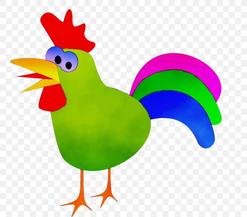 Chicken Bird Rooster Beak Clip Art, PNG, 778x720px, Watercolor, Beak, Bird, Chicken, Comb Download Free