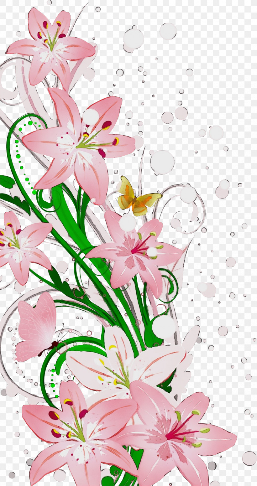 Floral Design, PNG, 1036x1962px, Lily Flower, Biology, Branch, Cut Flowers, Floral Design Download Free