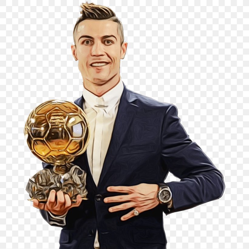 Trophy Cartoon, PNG, 664x821px, Cristiano Ronaldo, Ballon Dor, Ballon Dor 2017, Businessperson, Finger Download Free