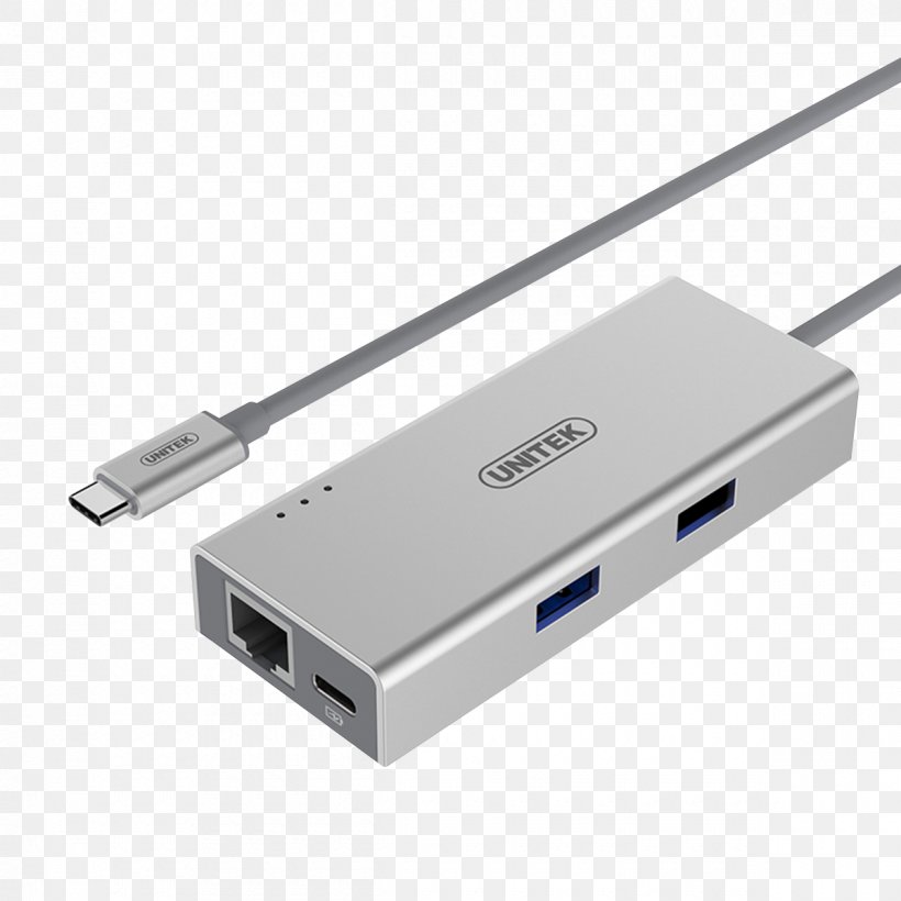 Adapter Ethernet Hub MacBook HDMI USB, PNG, 1200x1200px, Adapter, Cable, Computer Network, Electronic Device, Electronics Download Free