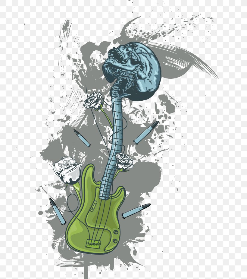T-shirt Printing Guitar, PNG, 711x925px, Tshirt, Art, Direct To Garment Printing, Guitar, Plucked String Instruments Download Free