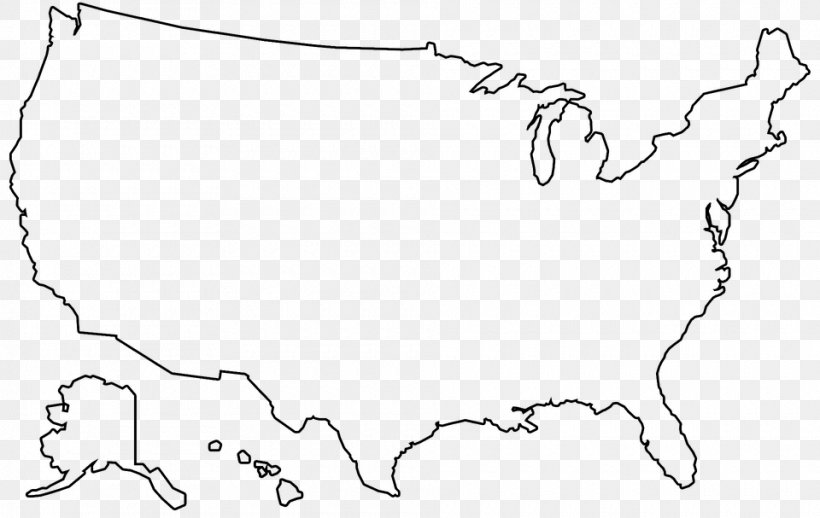 United States Blank Map Clip Art, PNG, 960x607px, Watercolor, Cartoon, Flower, Frame, Heart Download Free