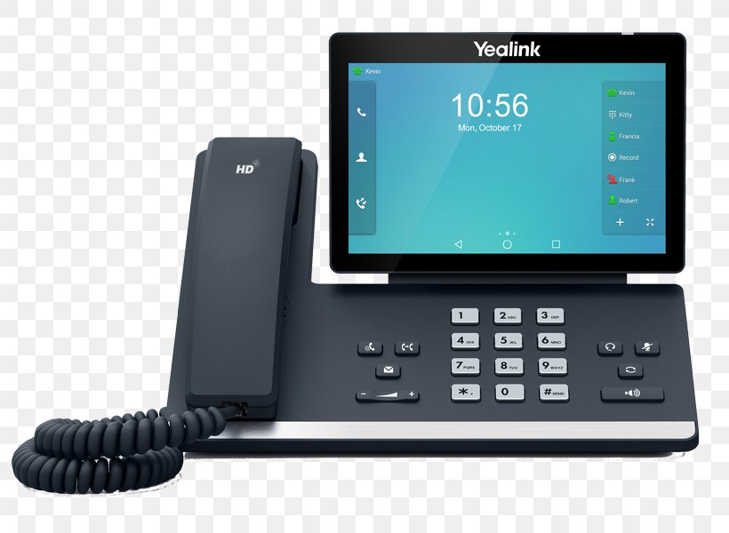 Yealink SIP-T56A Smart Media Phone VoIP Phone Android IP Phone Yealink SIP-T56A, PNG, 800x600px, Voip Phone, Android, Communication, Corded Phone, Display Device Download Free