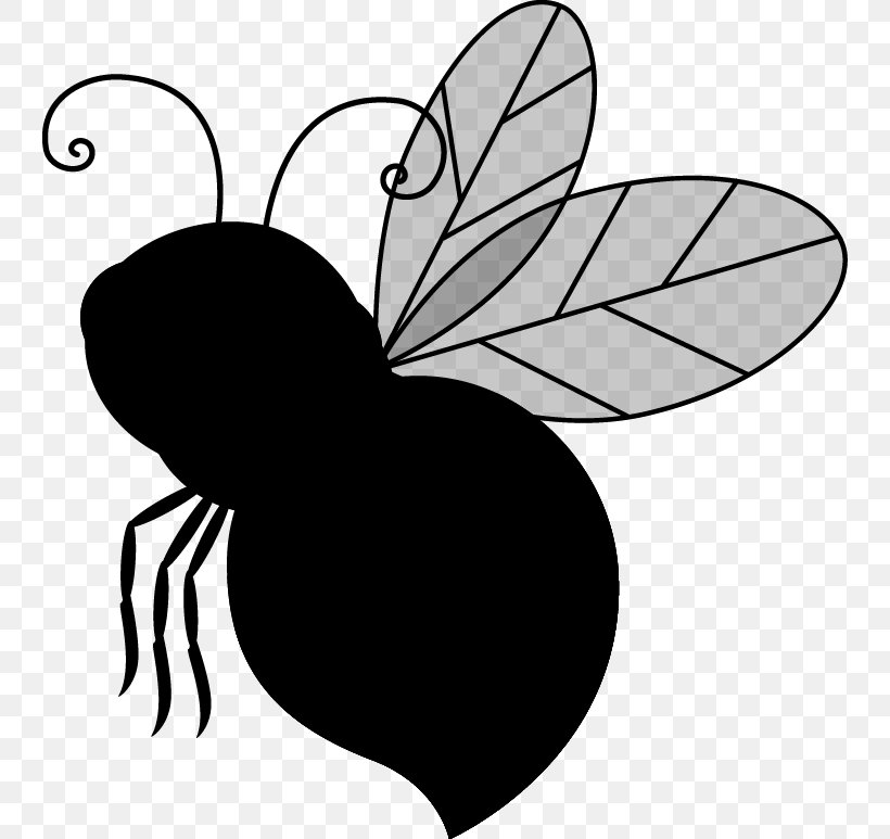 Clip Art Brush-footed Butterflies Bee Image Insect, PNG, 742x773px, Brushfooted Butterflies, Animation, Bee, Blackandwhite, Bumblebee Download Free