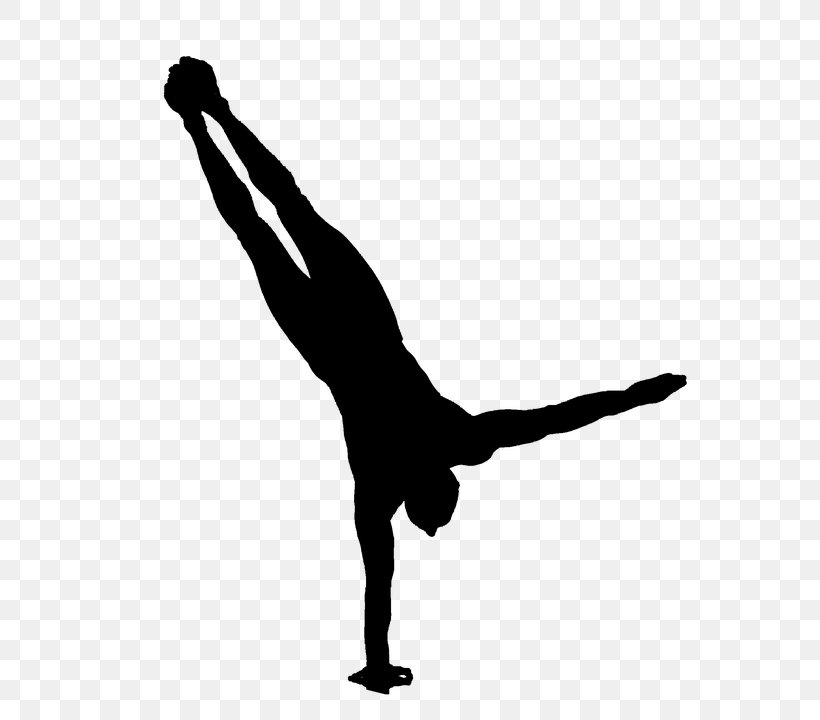 Handstand Gymnastics Yoga Acrobatics, PNG, 720x720px, Handstand, Acrobatics, Arm, Balance, Black Download Free