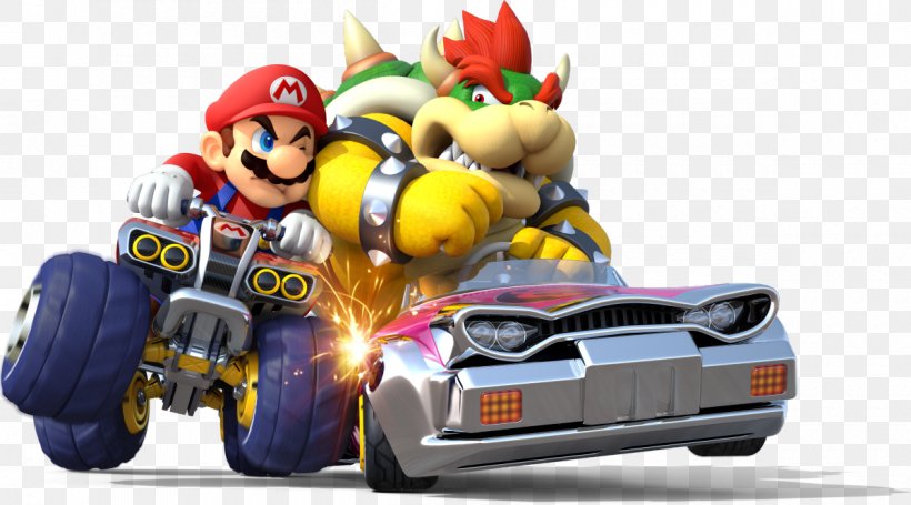 Mario Kart 8 Deluxe Super Mario Kart Mario Kart Wii Mario Kart 7, PNG, 1200x666px, Mario Kart 8, Action Figure, Bowser, Bowser Jr, Car Download Free