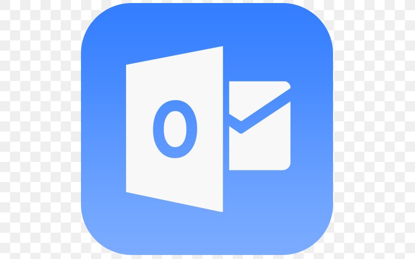Outlook.com Microsoft Outlook Microsoft Corporation Microsoft Office Office 365, PNG, 512x512px, Outlookcom, Area, Blue, Brand, Communication Download Free