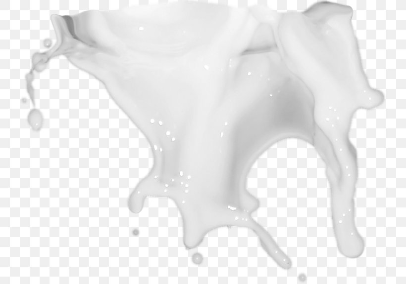 Milk White Splash, PNG, 742x575px, Milk, Black And White, Color, Drop, Jaw Download Free