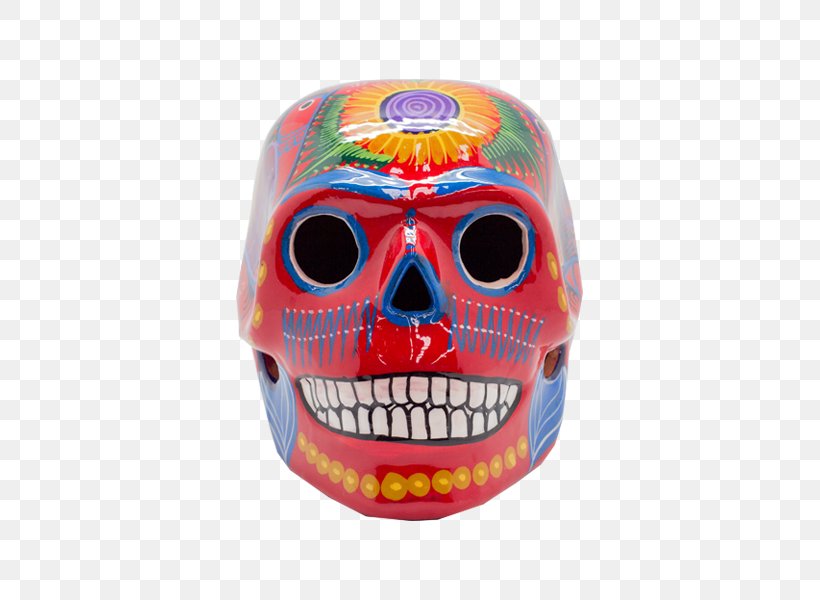 Skull Day Of The Dead Mexican Cuisine Festival Of The Dead Ceramic, PNG, 600x600px, Skull, Bone, Bowl, Ceramic, Color Download Free