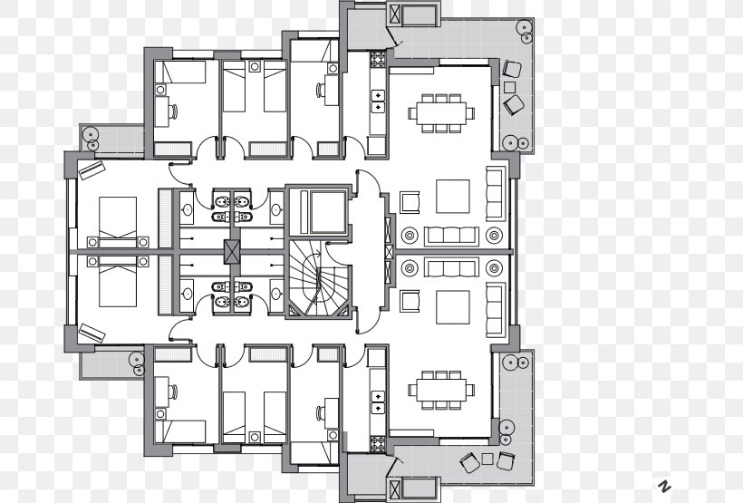 Floor Plan Product Design Residential Area Engineering, PNG, 680x555px, Floor Plan, Area, Diagram, Drawing, Electrical Engineering Download Free