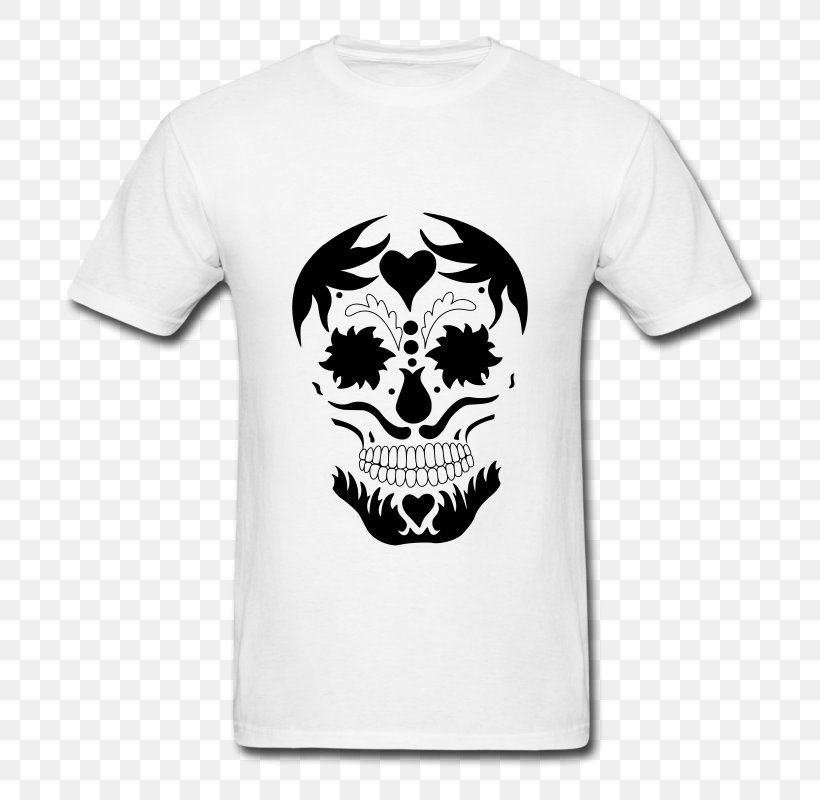 Printed T-shirt Amazon.com Spreadshirt, PNG, 800x800px, Tshirt, Amazoncom, Black, Bone, Brand Download Free