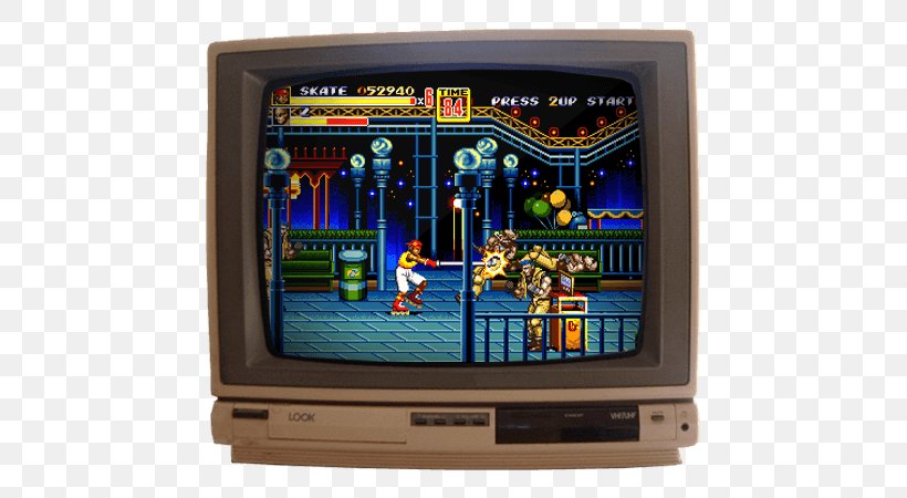 Streets Of Rage 2 Final Fight 2 Street Fighter II: The World Warrior, PNG, 600x450px, Streets Of Rage, Arcade Game, Computer Monitor, Display Device, Double Dragon Download Free
