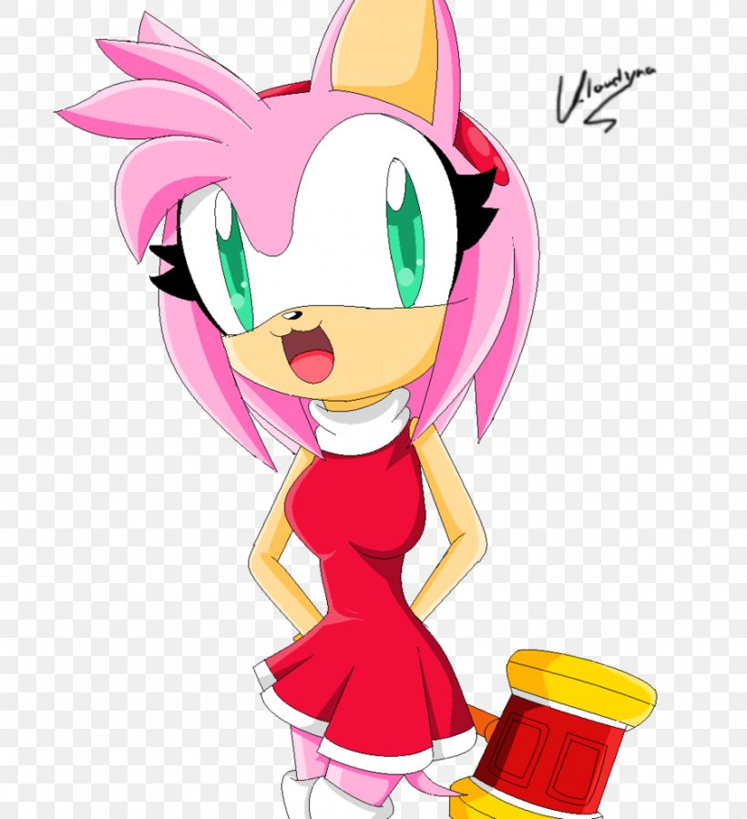 Amy Rose Ariciul Sonic Sonic The Hedgehog, PNG, 900x987px, Watercolor, Cartoon, Flower, Frame, Heart Download Free