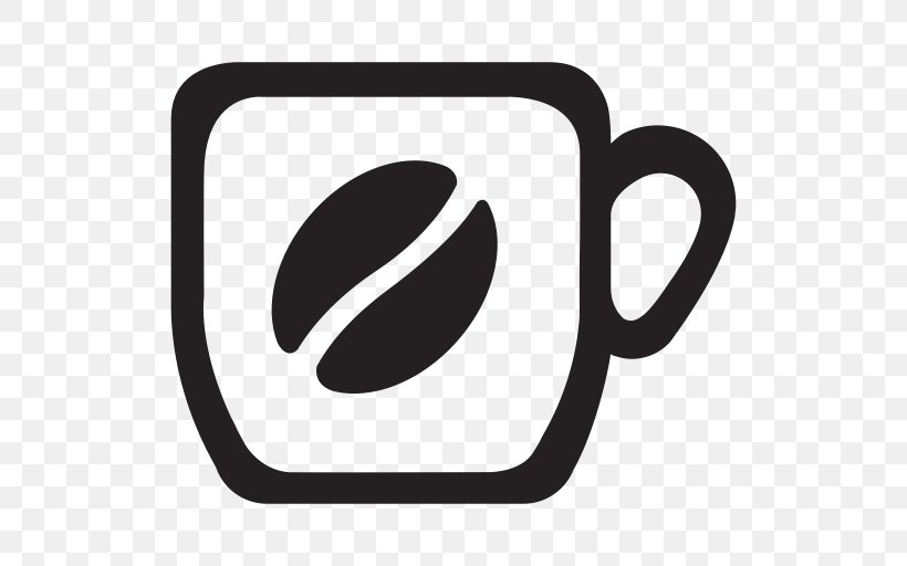 Coffee Cup Cafe, PNG, 512x512px, Coffee, Black, Black And White, Brand, Cafe Download Free