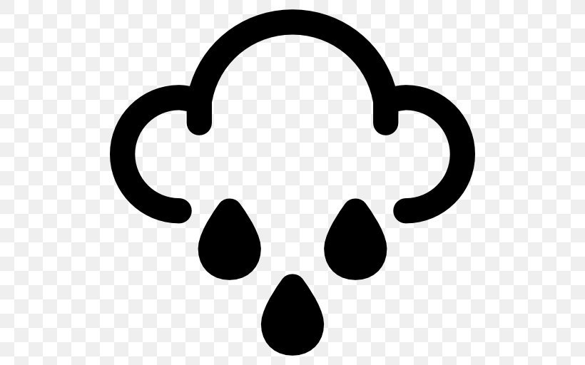 Rain Weather Clip Art, PNG, 512x512px, Rain, Black, Black And White, Cloud, Face Download Free