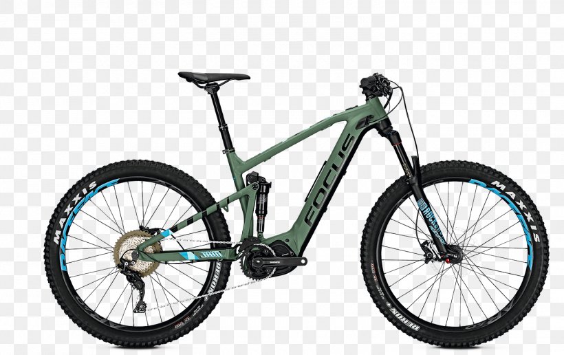 Electric Bicycle Mountain Bike Focus Jam2 6.7 Plus 2019, PNG, 1500x944px, Bicycle, Auto Part, Automotive Tire, Bicycle Accessory, Bicycle Drivetrain Part Download Free