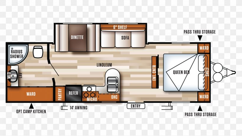 Floor Plan Campervans Caravan Forest River Vehicle, PNG, 3147x1771px, 2016, 2017, 2018, 2019, Floor Plan Download Free