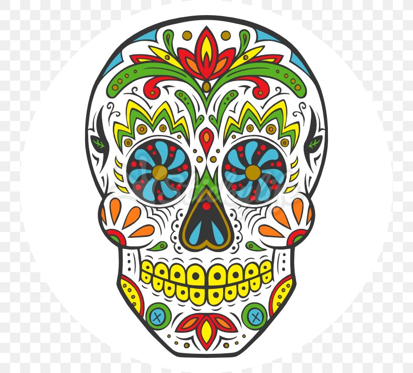 La Calavera Catrina Day Of The Dead Human Skull Symbolism, PNG, 800x740px, Calavera, Cut Flowers, Day Of The Dead, Death, Flower Download Free
